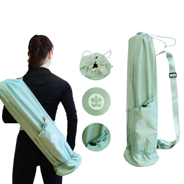 ARUNAVA Yoga Mat Bag - Green - Image 2