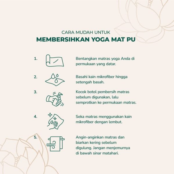 ARUNAVA Cleaner Kit - (Yoga Mat Spray + Microfiber Cloth) - Image 5