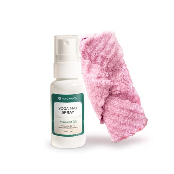 ARUNAVA Cleaner Kit - (Yoga Mat Spray + Microfiber Cloth)
