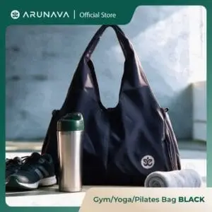 ARUNAVA TOTEBAG YOGA GYM PILATES - BLACK
