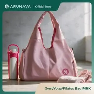 ARUNAVA TOTEBAG YOGA GYM PILATES - PINK