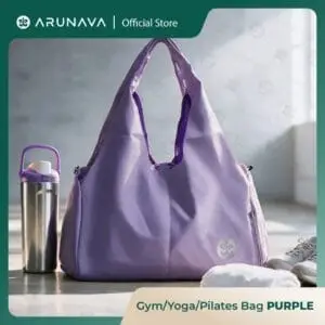 ARUNAVA TOTEBAG YOGA GYM PILATES - PURPLE