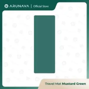 Arunava Travel Mat - Mustard Green